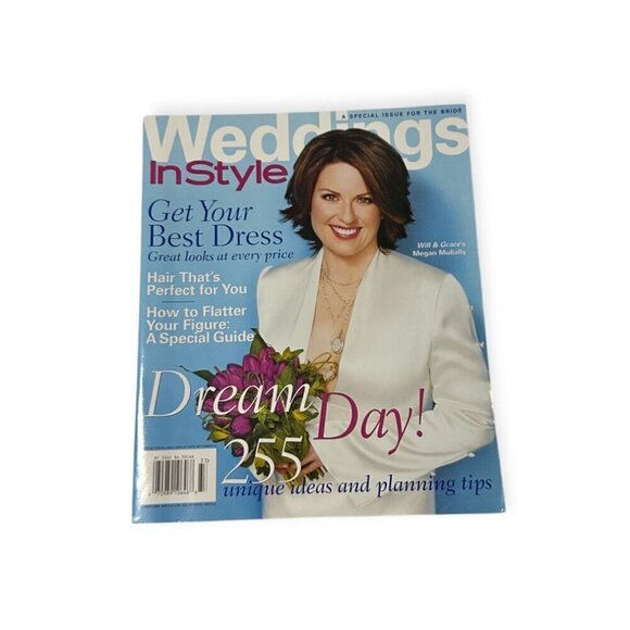 InStyle Weddings Magazine, Spring, 2003, Megan Mullally cover. - Picture 1 of 7